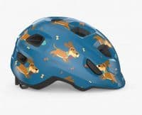 MET Hooray Helmet Dark Blue Dogs