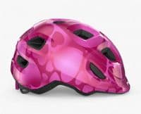 MET Hooray Helmet Pink Hearts