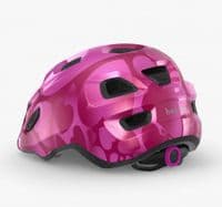MET Hooray Helmet Pink Hearts