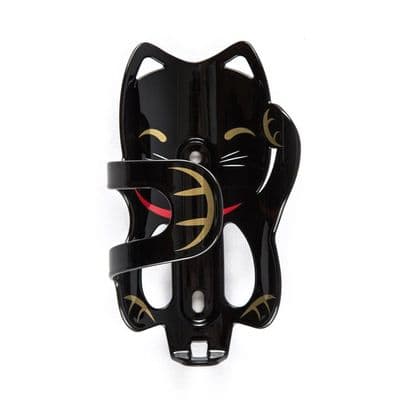pdw Lucky Cat Bottle Cage Black