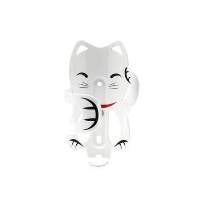 PDW Lucky Cat Bottle Cage white