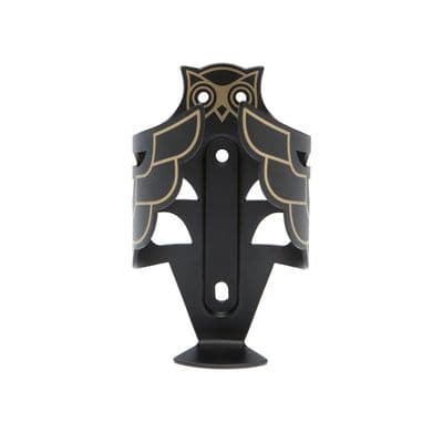 PDW Owl Bottle Cage Black & Gold