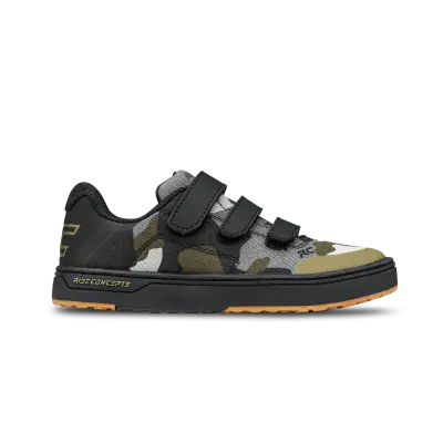 Ride Concepts Kids Livewire 2024- Olive/ Camo