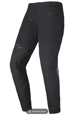 Scott Pants Trail Progressive Black