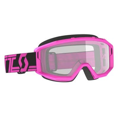 Scott Primal Clear Goggles- PINK
