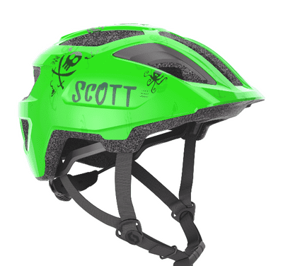 Scott Spunto Kid Helmet Fluo Green