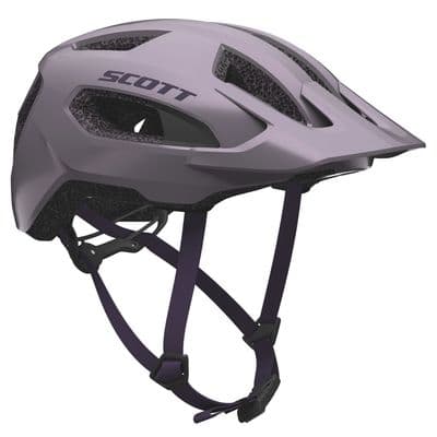 Scott Supra Helmet Silver Purple