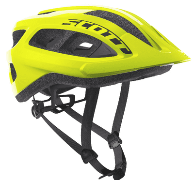 Scott Supra Helmet Yellow Fluorescent