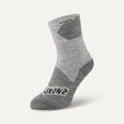 SealSkinz Bircham Sock- GREY / GREY