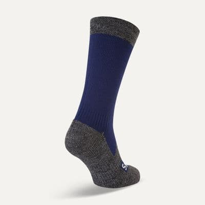 SealSkinz Raynham Sock-NAVY/GREY