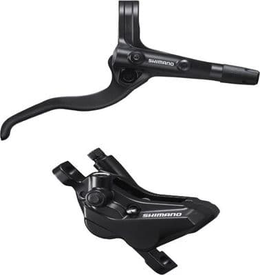 Shimano BR-MT420 / BL-MT401 bled brake lever/post mount calliper