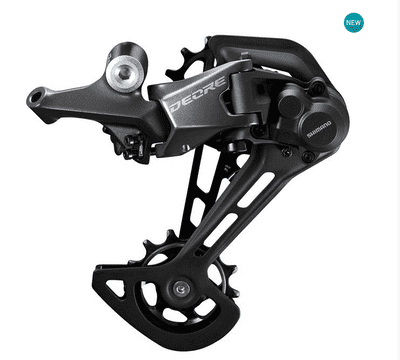 Shimano Deore M6100 rear derailleur, 12-speed, Shadow+, SGS long cage