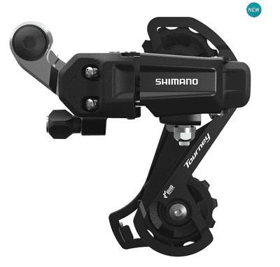 Shimano Tourney TY200 rear derailleur, 6/7-speed, direct attachment, GS medium cage