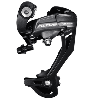ShimanoRD-M370 Altus rear derailleur, 9-speed, SGS, black