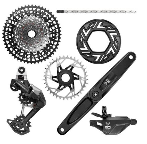 SRAM Eagle 90 Groupset EMTB BOSCH (RD, Single Click Trigger wClamp, FC Eagle 90 wCap, CR T-Type 36T,