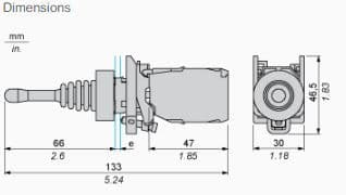 xd4pa24 Schneider electric - Joystick