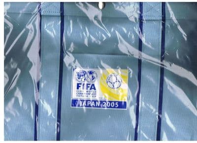 2005 FIFA World Club Championship Official Bag, BAG IS BRAND NEW AND STILL FACTORY SEALED