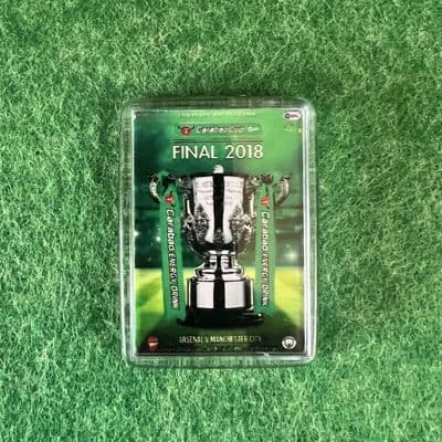 2018 Carabao Cup Final Matchday Programme Cover  Fridge Magnet