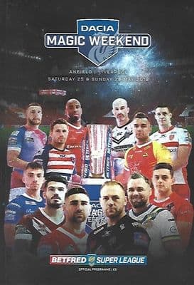 2019 Magic Weekend Official Programme 25th & 26th May 2019