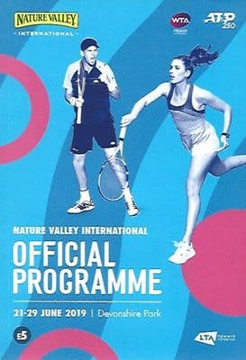 2019 Nature Valley International 21st - 29th June 2019 Official Programme