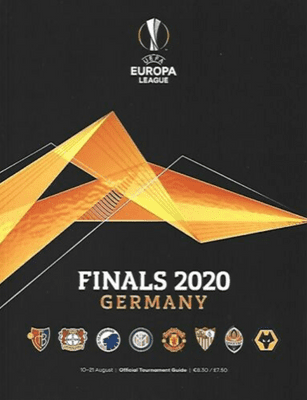 2020 UEFA Europa League Tournament Official BCD Programme 2019/2020