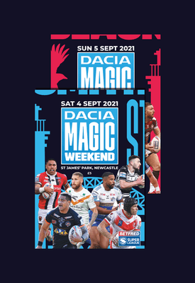 2021 Magic Weekend Official Programme Sept 4th - Sept 5th 2021
