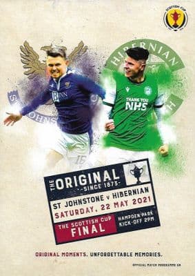 2021 Scottish Cup Final Official Matchday Printed Programme - 22nd May 2021