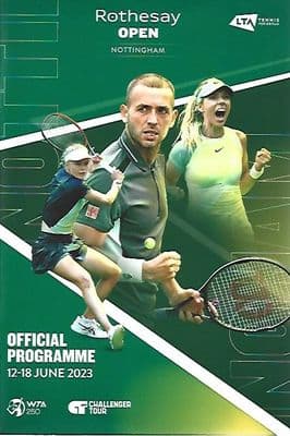 2023 Rothesay Open Nottingham 12th - 18th June 2023 Official Programme