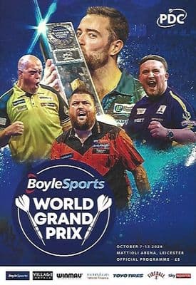 2024 Boyle Sports World Darts Grand Prix Official Programme October 2024
