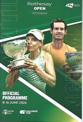 2024 Rothesay Open Nottingham 8th - 16th June 2024 Official Programme