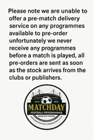 2025 UEFA Women's Champions League Final Arsenal v Barcelona Official Matchday Programme - 24/5/25