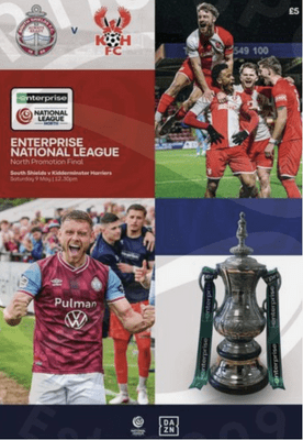 2026 National League North Play-off Final Official Matchday Programme - PRE-ORDER
