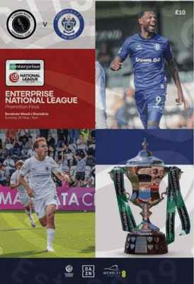 2026 National League Promotion Final Official Matchday Programme - PRE-ORDER