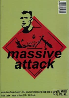 Aberdeen v Chikhura Sachkhere Europa League Official Programme 2019/2020 - 1st August 2019