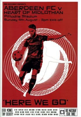 Aberdeen v Hearts  Official Programme 2019/2020 - 4th August 2019
