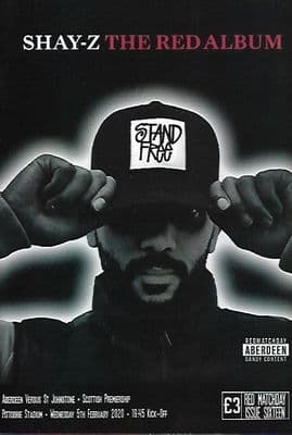 Aberdeen v ST Johnstone 14th September 2019 Official Programme 2019/2020