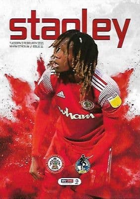 Accrington Stanley v Bristol Rovers Digital Printed Matchday Programme 2020/2021 - 2nd Feb 2021