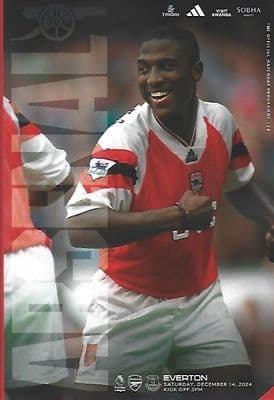 Arsenal v Everton Official Matchday Programme 2024/25 - 14th December 2024