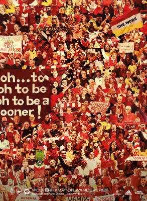 Arsenal v Wolverhampton Wanderers Official Matchday Programme 2022/2023 - 28th May 2023