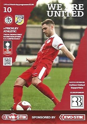 Ashton United v Frickley Athletic FA Trophy Programme 28th October 2017