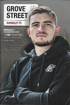 Barnsley v Coventry Sky Bet Championship Matchday Programme 2021/2022 - 14th August 2021
