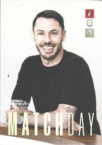 Bournemouth v Aston Villa Official Matchday Programme 2024/25 - 10th May 2025