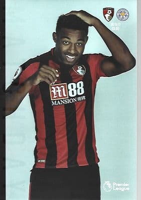 Bournemouth v Leicester Official Matchday Programme 2017/18 30th September 2017