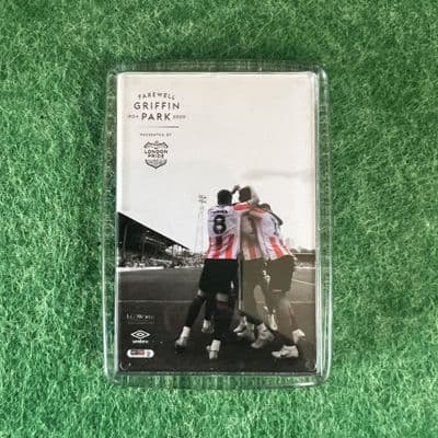 Brentford Last Match at Griffin Park Matchday Programme Cover  Fridge Magnet