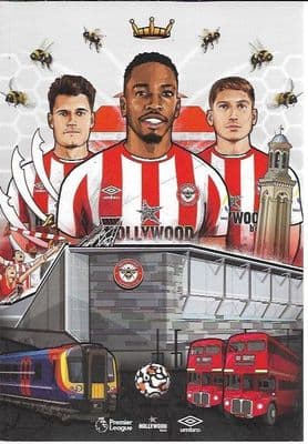 Brentford v Arsenal Premier League Matchday Programme 2021/2022 - 13th August 2021