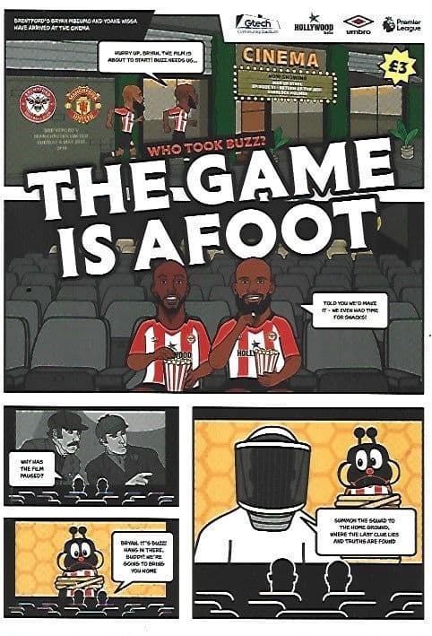 Brentford v Manchester United Official Matchday Programme 2024/25 - 4th May 2025