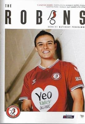 Bristol City Women v Everton Women FAWSL Printed Matchday Programme 2020/2021 - 6th September 2020