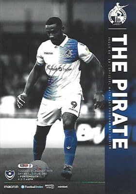Bristol Rovers v Portsmouth Official Matchday Programme 2018/2019 - 21st August 2018