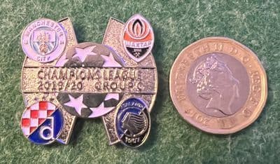 Champions League Group C 2019/2020 Enamel Pin Badge