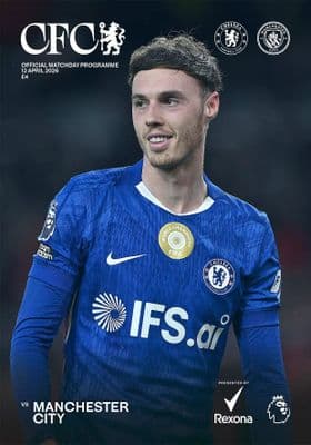 Chelsea v Manchester City Official Matchday Programme 2025/26 - PRE-ORDER